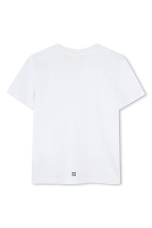 White organic cotton T-shirt GIVENCHY KIDS | H3071910P